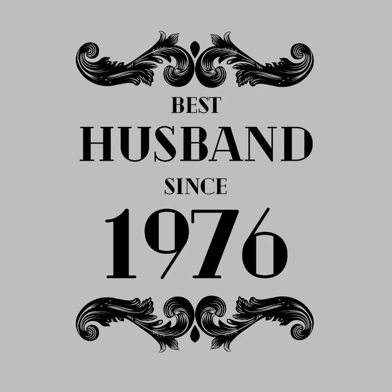 Bester Ehemann seit 1976 Hochzeitstag