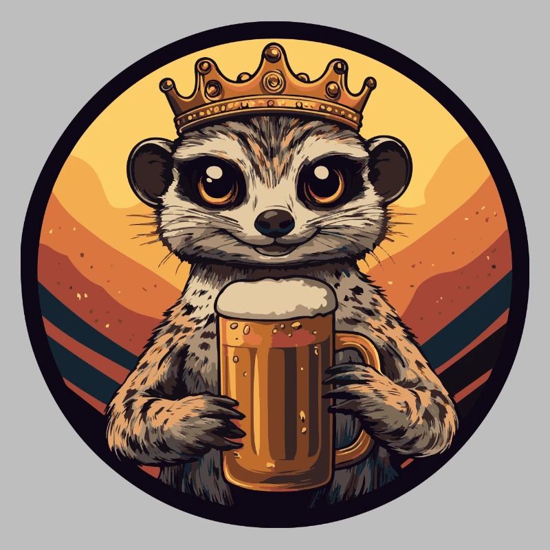 Erdmännchen Bier Comic