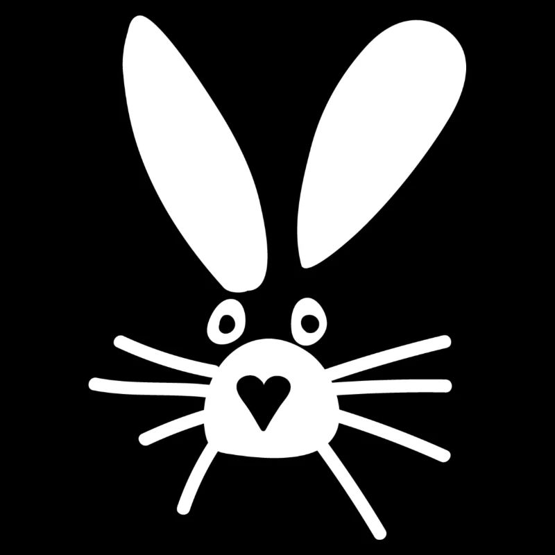 Rabbit Rabbit Face Gift for Hasi at Easter