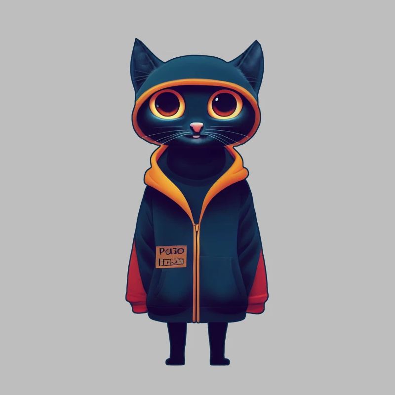 Katze im Pullover