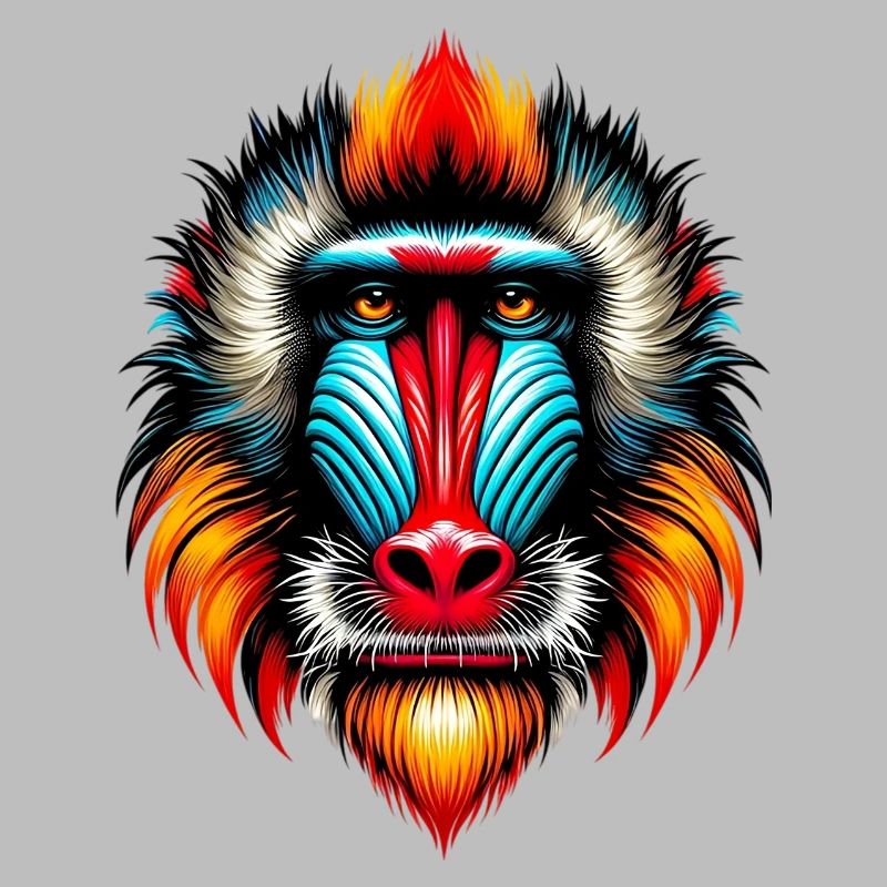 Mandrill-Affe