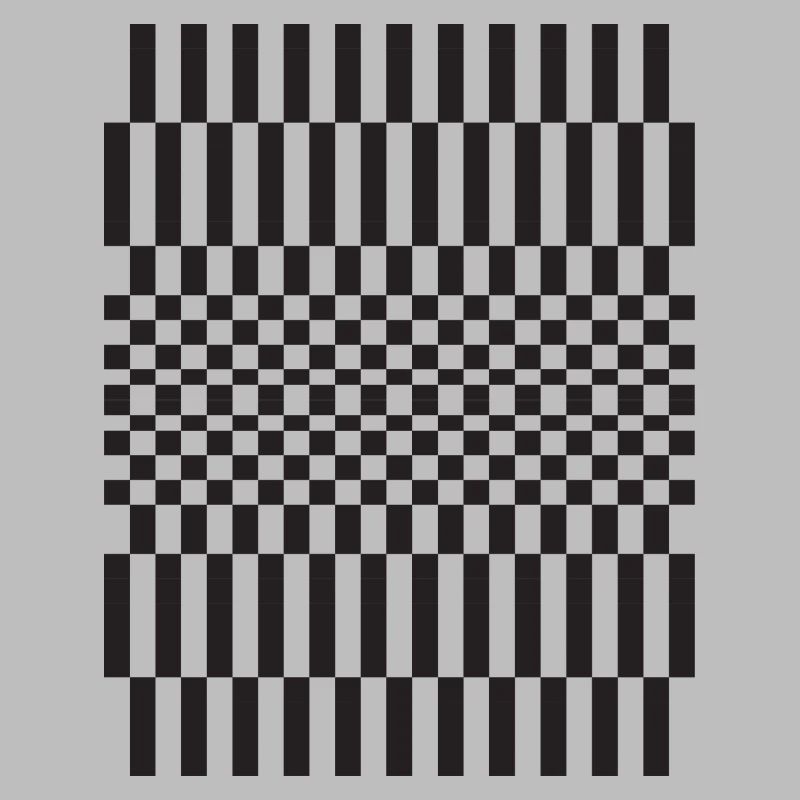 Geometric chessboard Grid Pattern