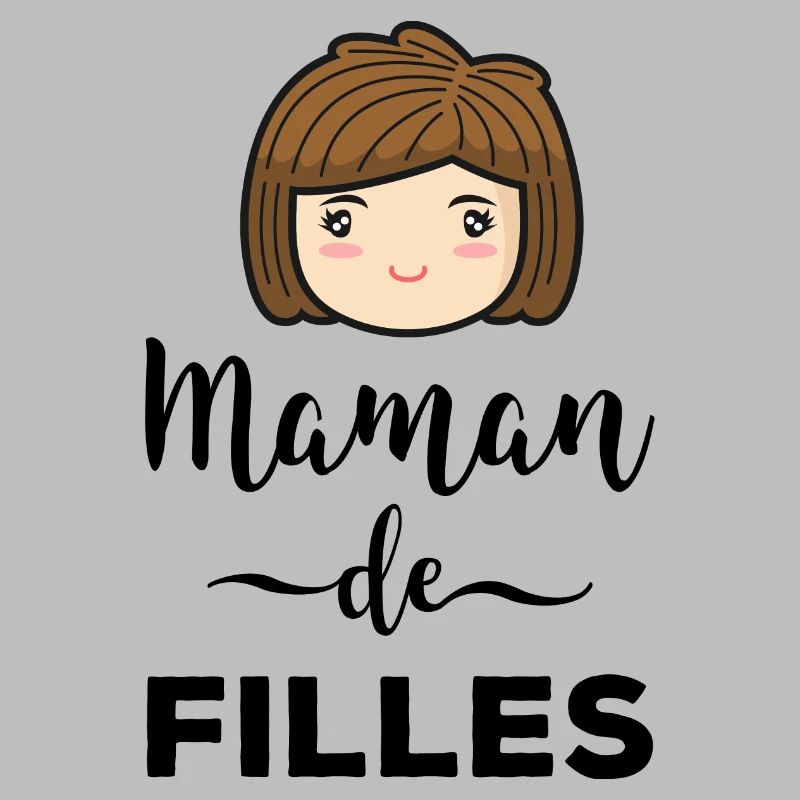 Mama von Mädchen Mutter Töchter Muttertag