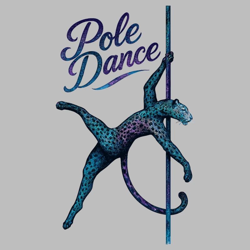 Pole dance Léopard Pole Dancer Pole Cadeau