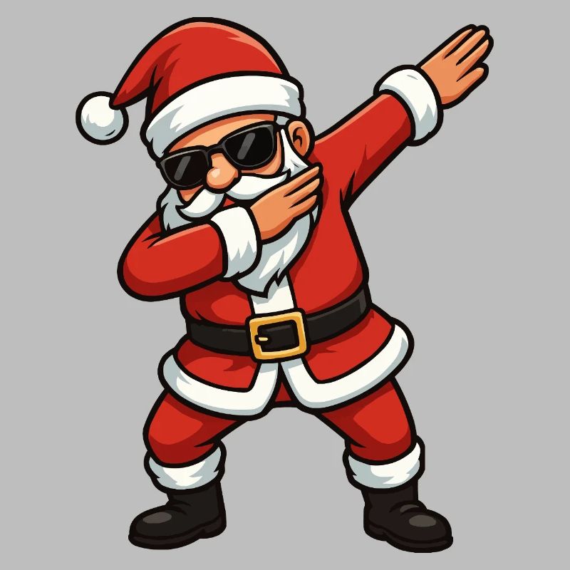 Weihnachtsmann Dab-Style