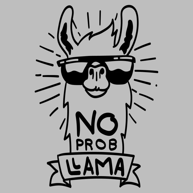 No ProbLlama - cadeau de lama cool