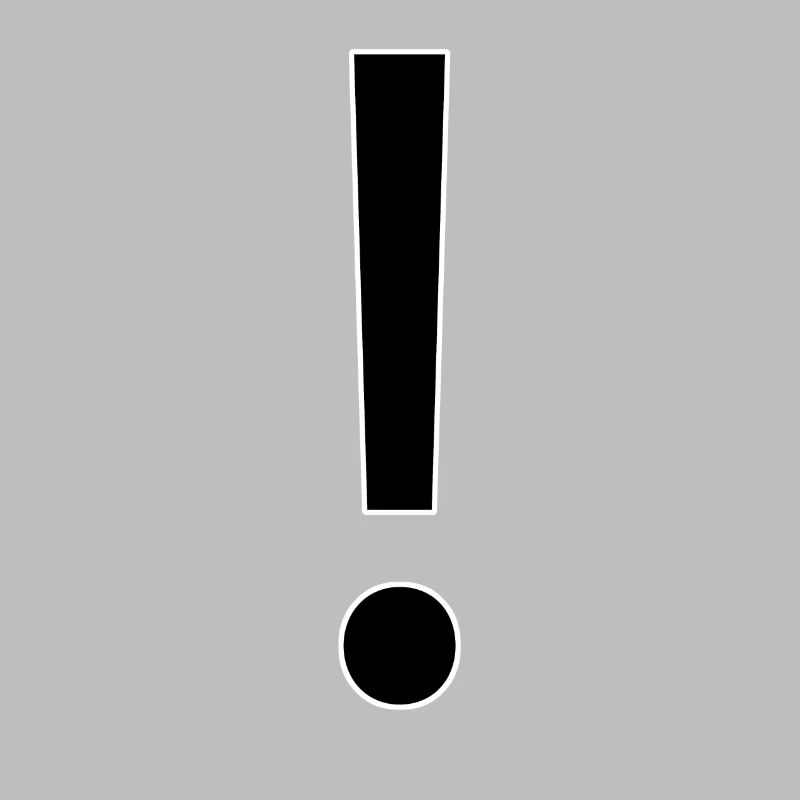 point d'exclamation