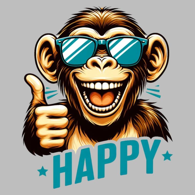 "Happy-go-Lucky Monkey: Der coolste Affe im Dschun