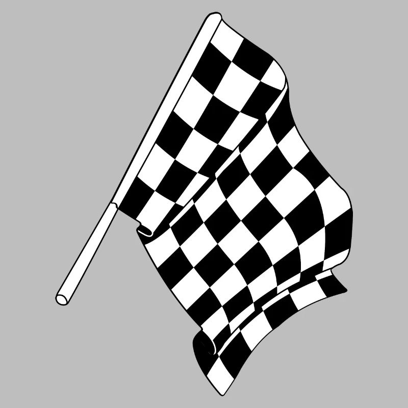 Drapeau de la course automobile