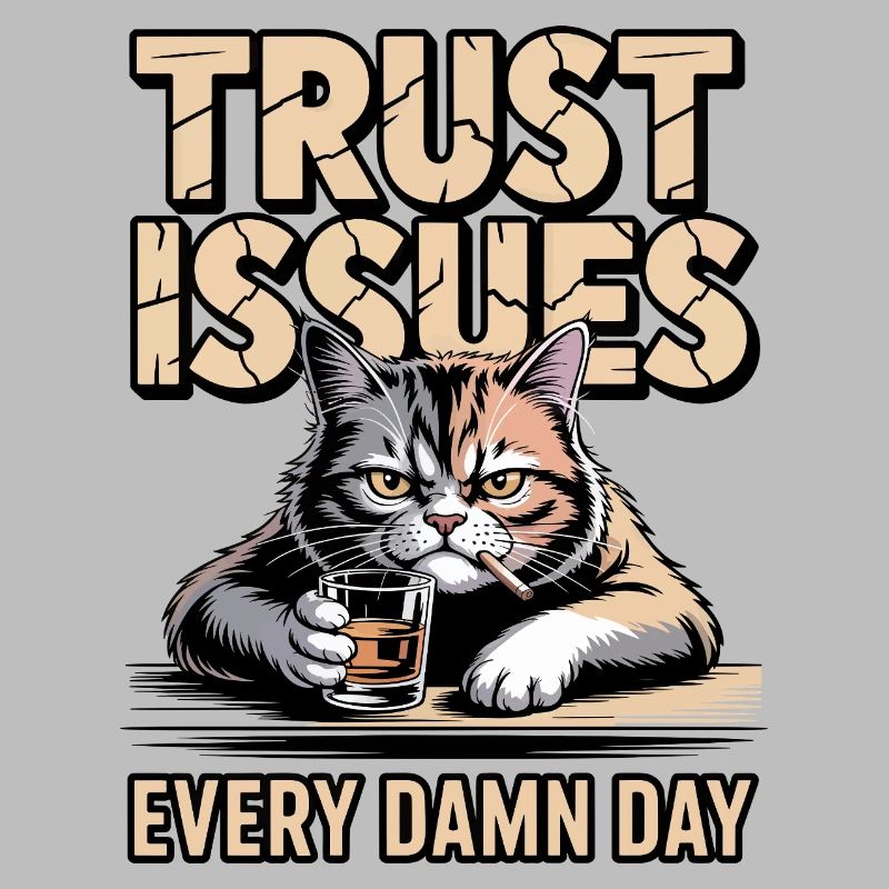 Trust Issues Katze