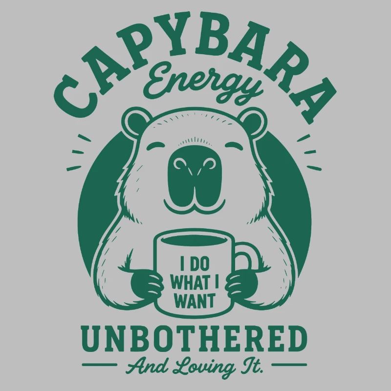 Énergie de Capybara Indifférente