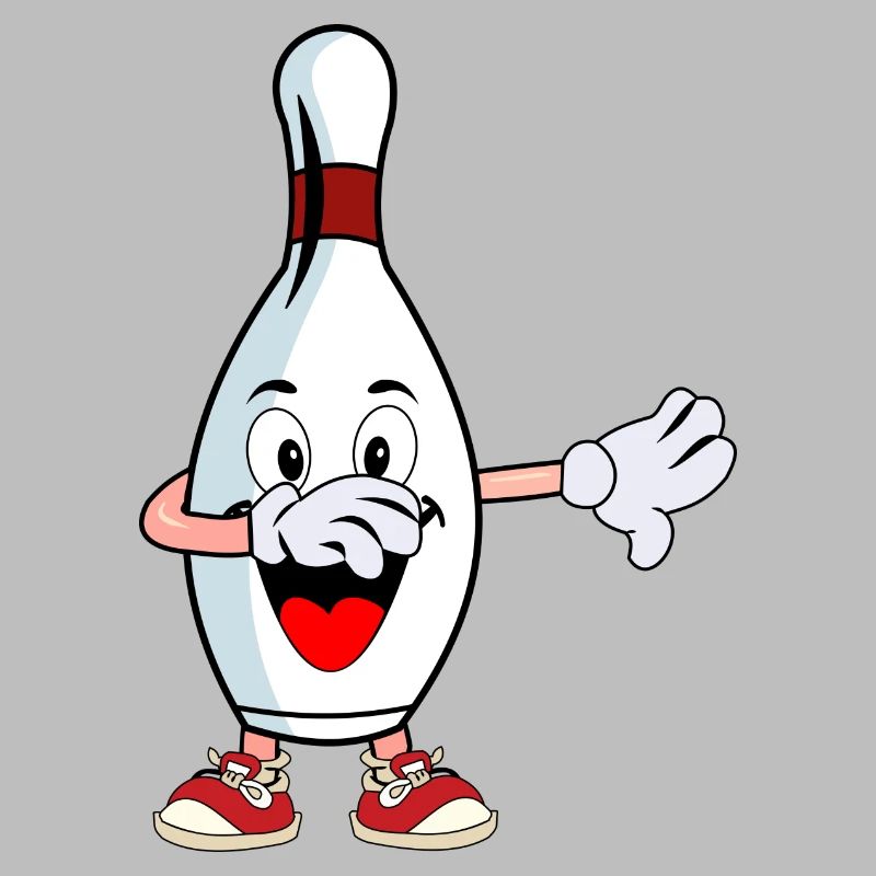 Bowling cone dabbing dance gift
