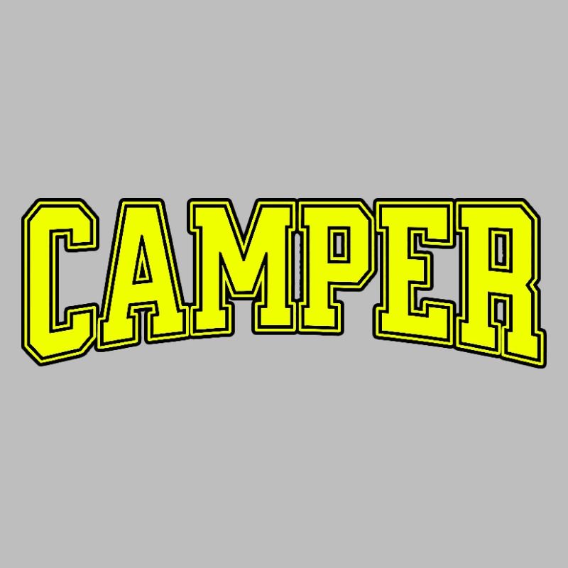 CAMPER Retro Varsity Style