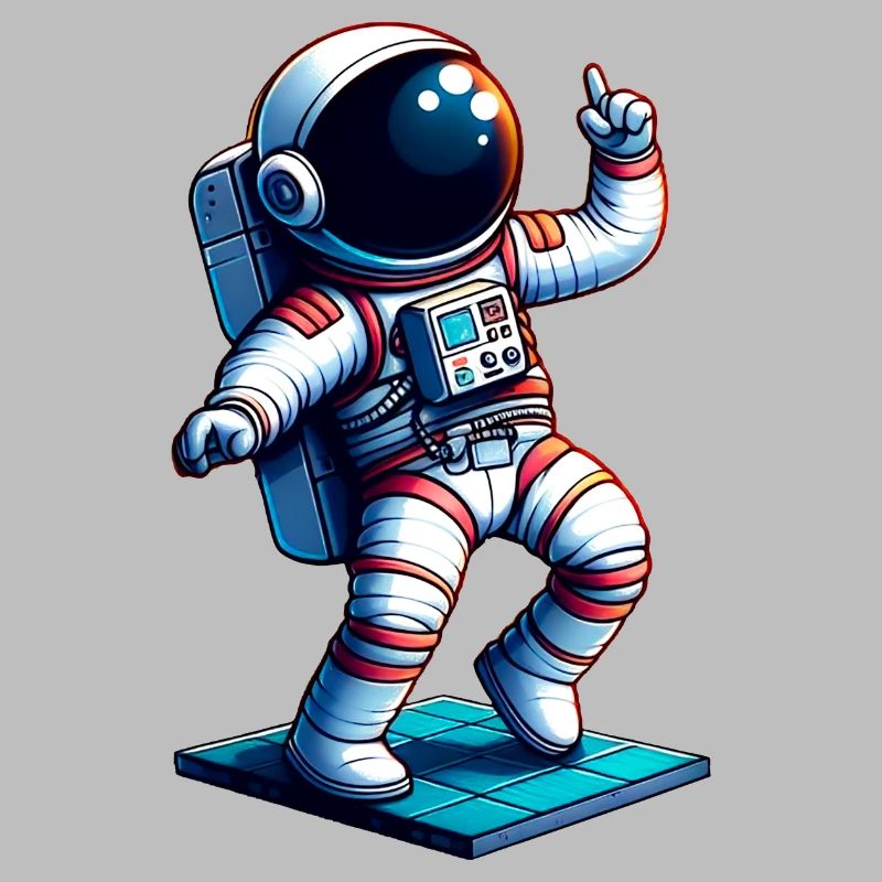 Héros De L'Espace - Mignon Astronaut