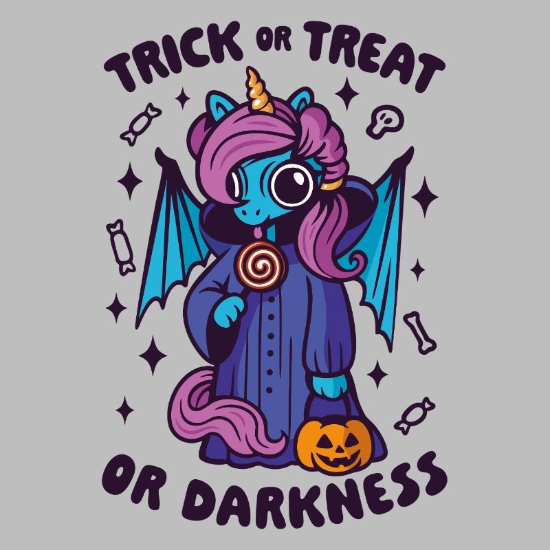 Dark Candy Unicorn - Süßes oder Saures oder Dunkelheit