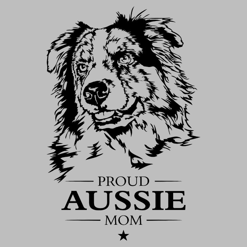 Aussie Mom Australian Shepherd Hunde Hund Wilsigns