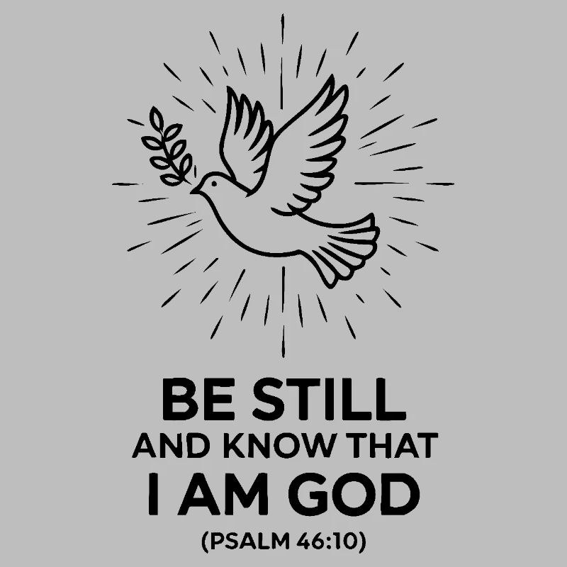 Be still and know that I’m god