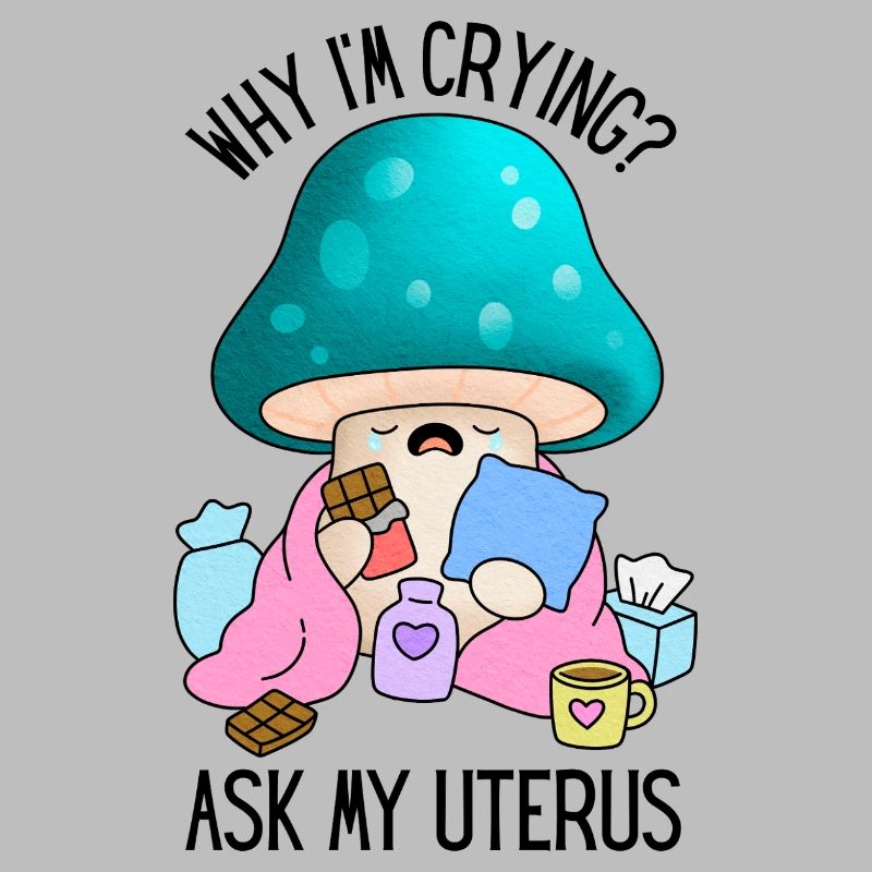 Lustiges Mädchen Problem Periode Kampf