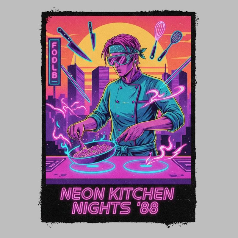 Retro Wave Kitchen