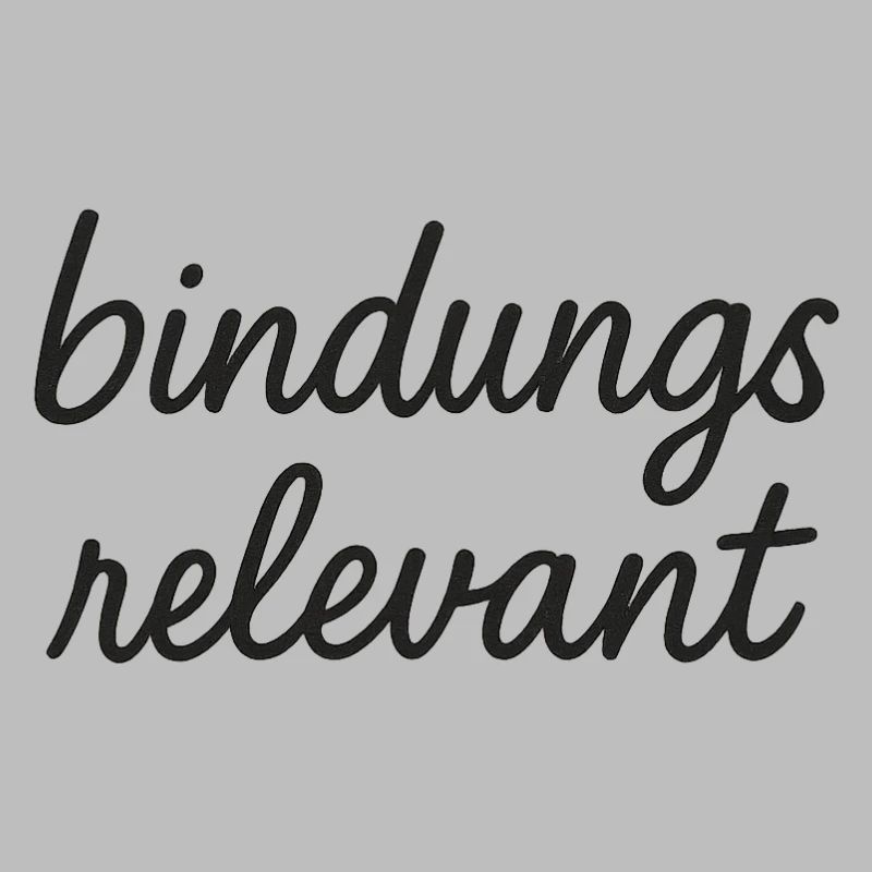 bindungsrelevant schwarz 