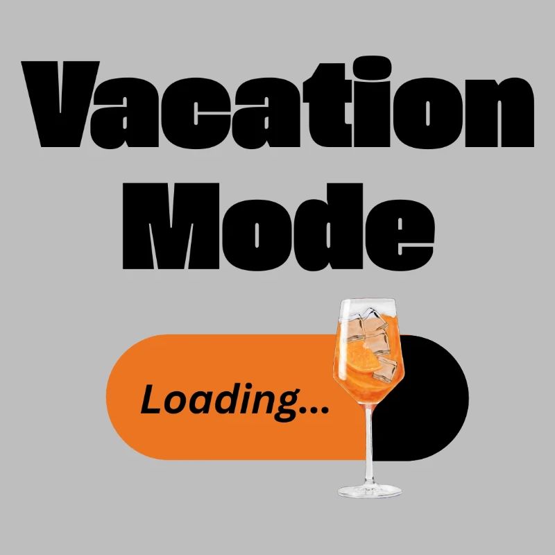 Vacation Mode On – Spritz with Loading Bar (Dark)
