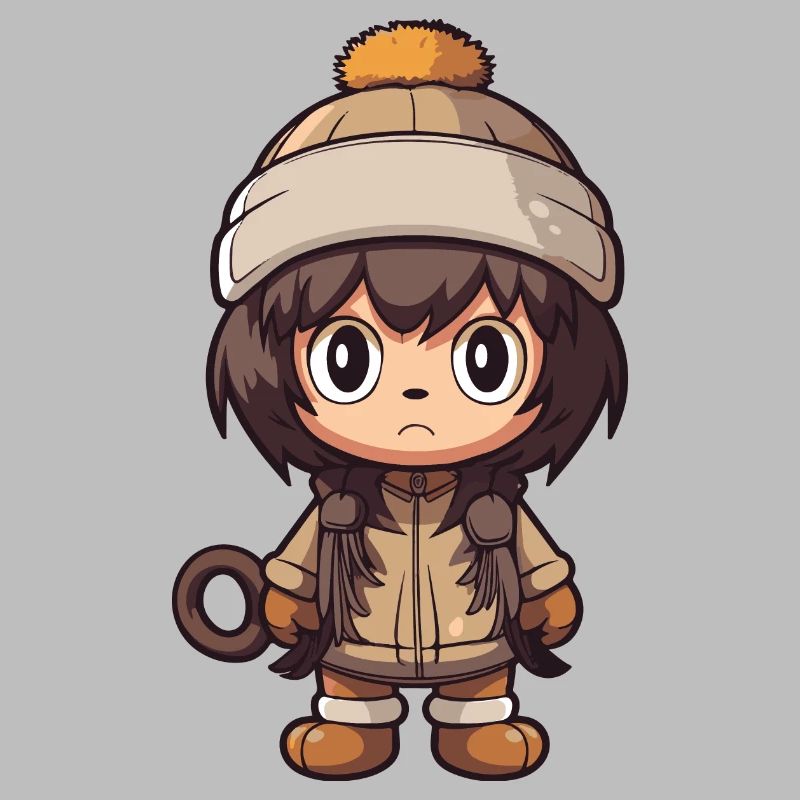 Monkey Winter Comic