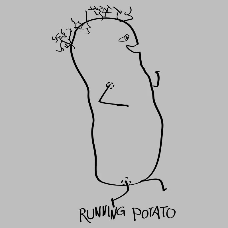 Running Potato superfruit vegetable potato ingenious