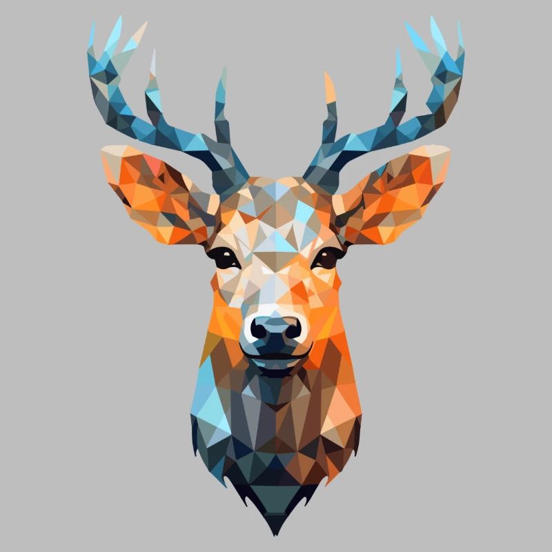 Deer Roe Deer Polygon Roe Deer Deer