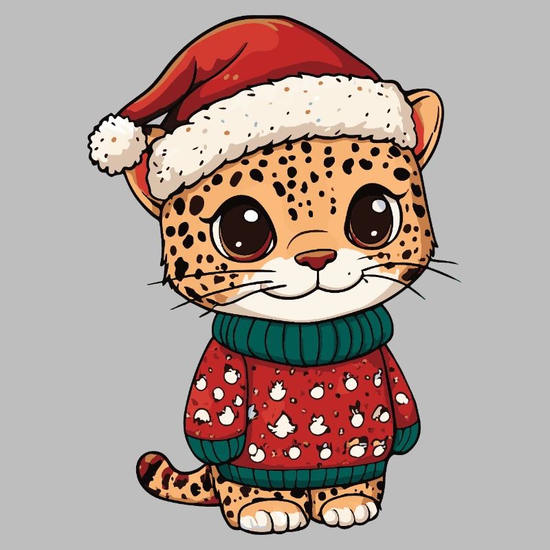 Noël de Noël léopard
