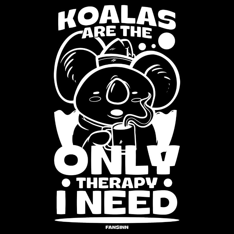 Koala mit Kaffee und Tee Geschenkidee