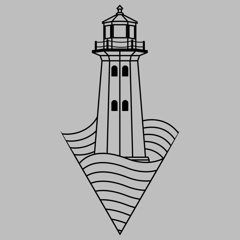 lighthouse symbol icon