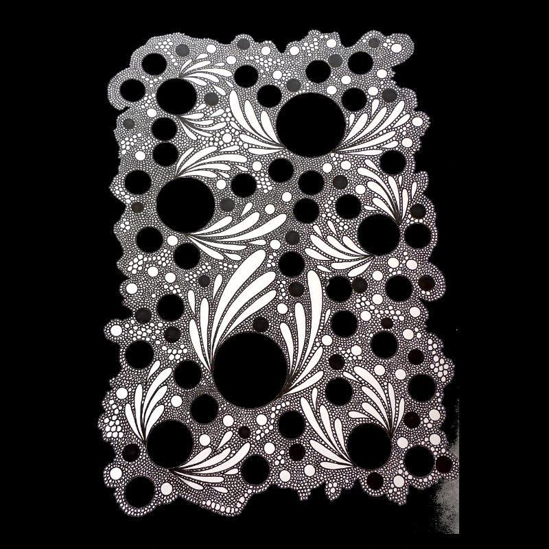 Leaf Blowing Lace Pattern