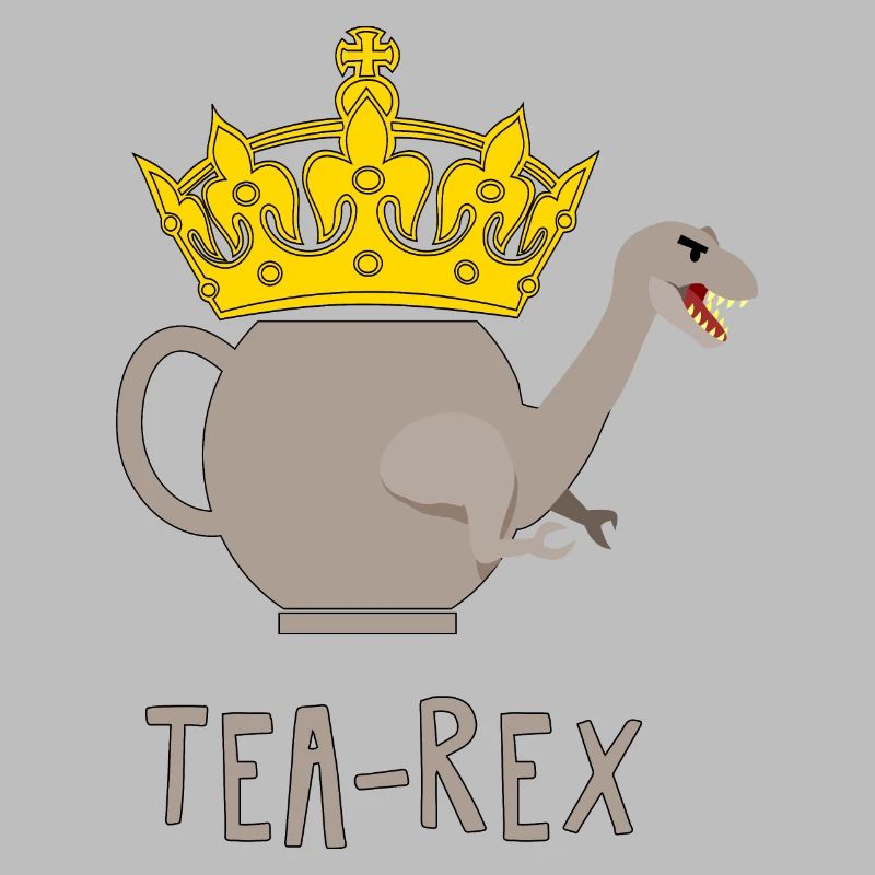 Tea-Rex - T-Rex jeu de mots bestial fun4m3