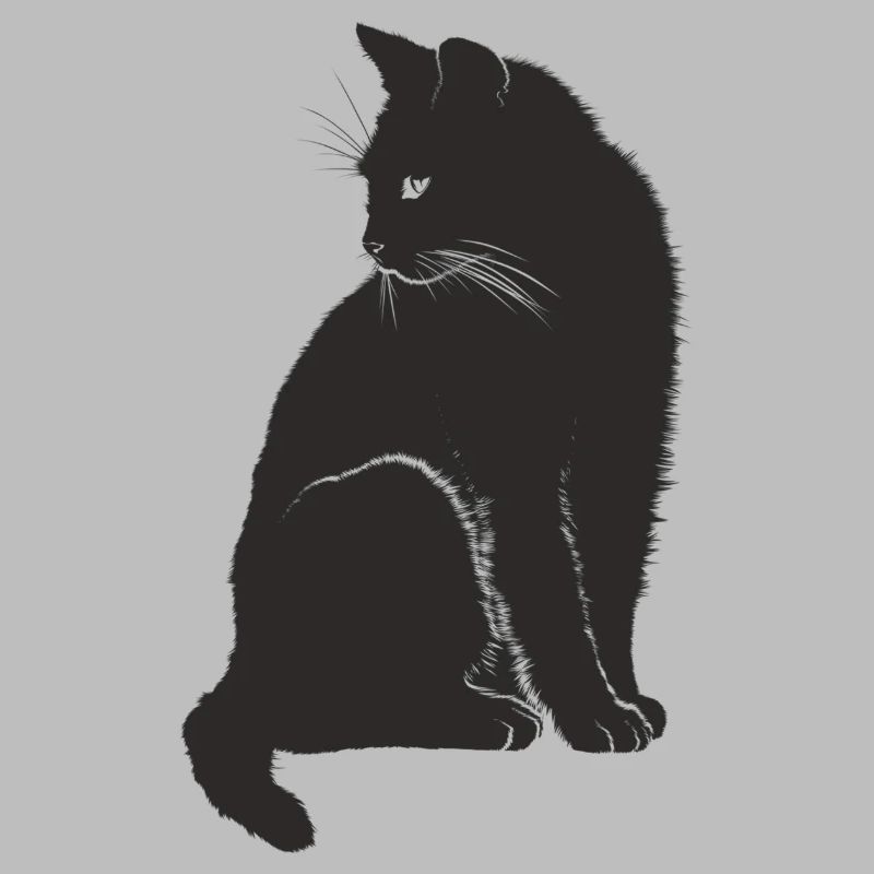 douce idée cadeau Chat Noir