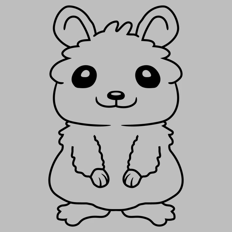 Cher petit hamster mignon