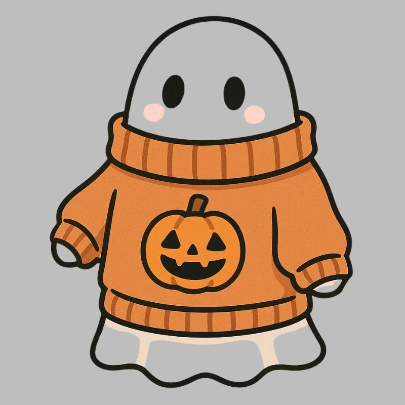 Pull citrouille Ghost