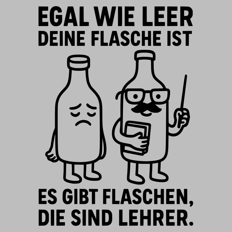 Bottle Empty Teacher Joke
