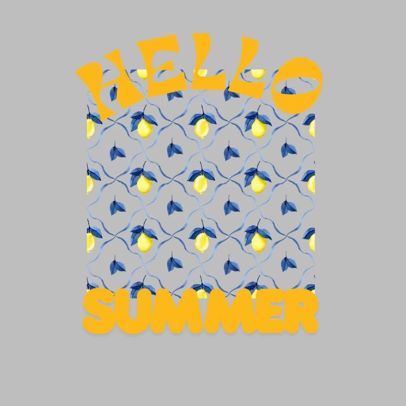 Hello Summer Lemon Pattern