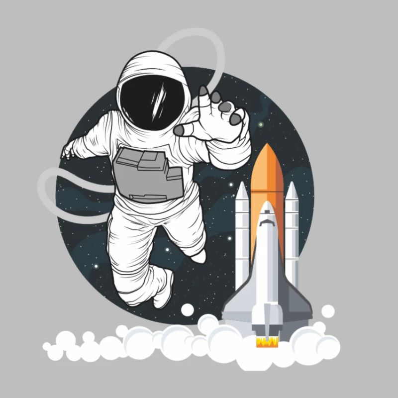 Astronaute dans l'espace