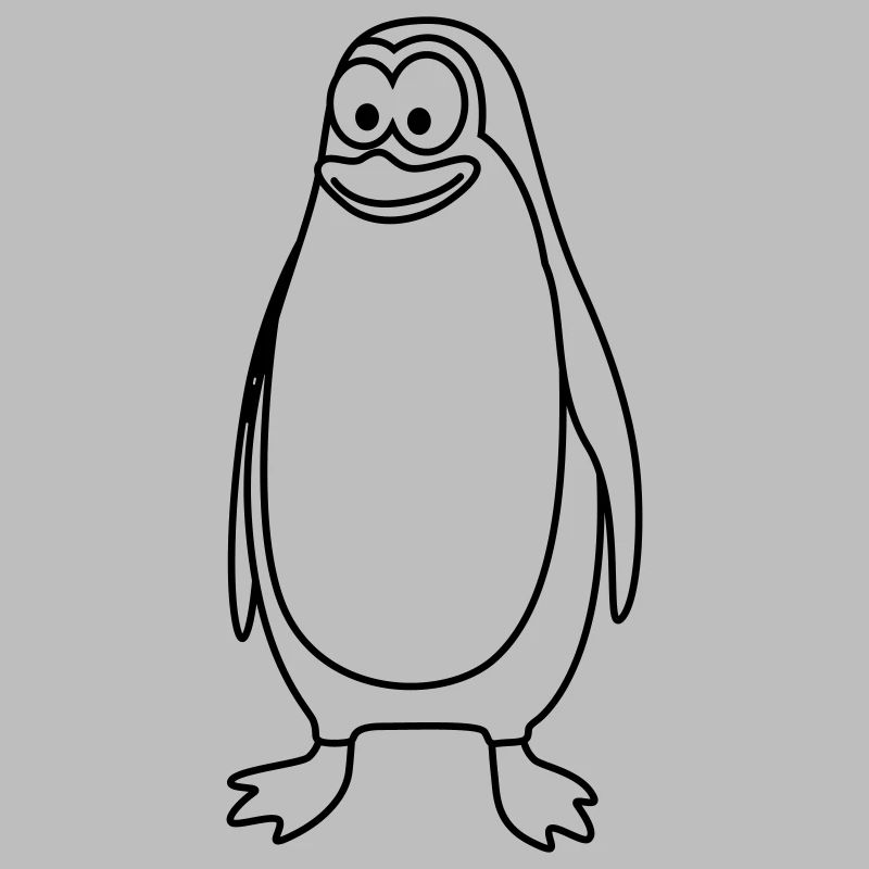 Penguin Comic Animal