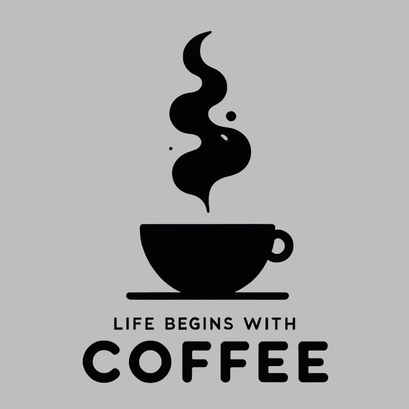 Kaffeebeginn: Leben beginnt