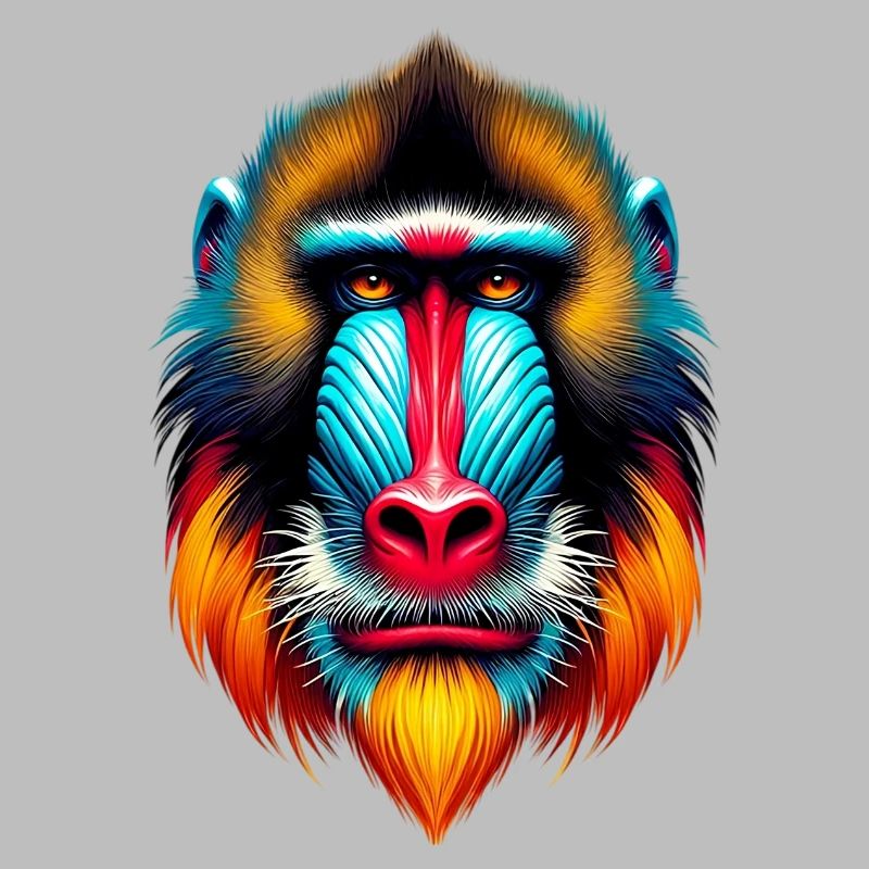 Mandrill-Affe