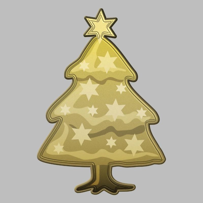 Christmas tree with star