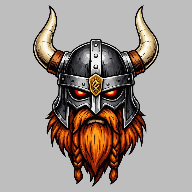 Wikinger Krieger Helm