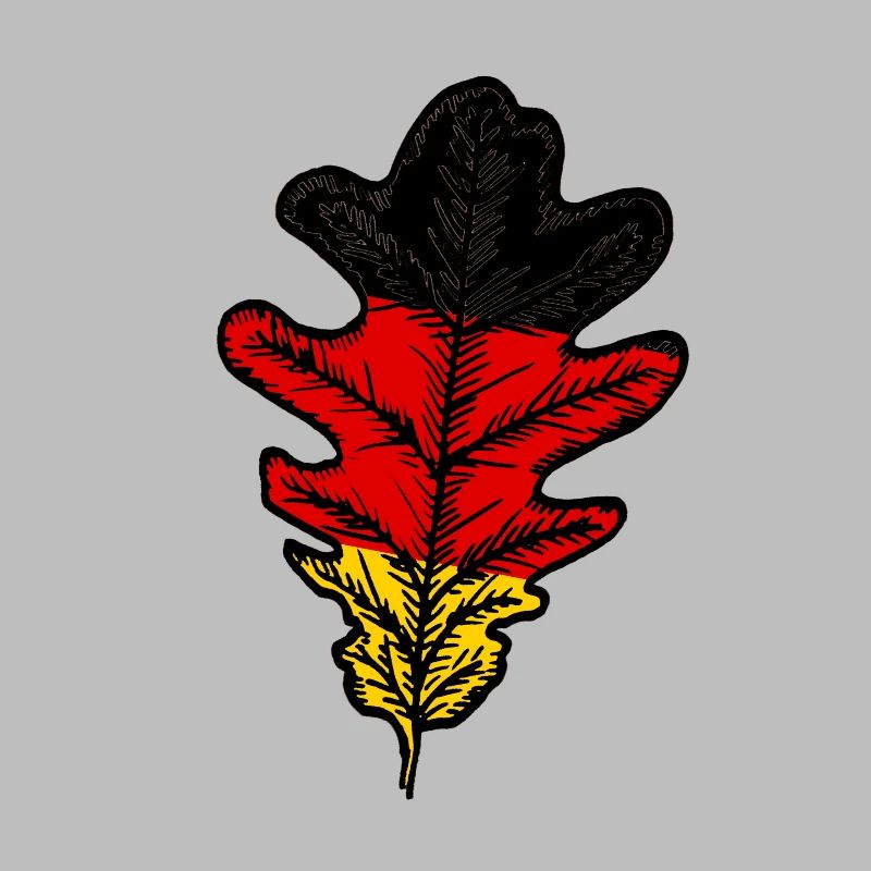 drapeau feuille de chêne