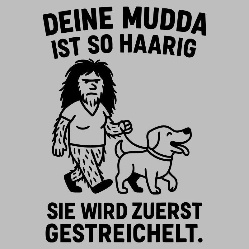 deine mutter haarig witz