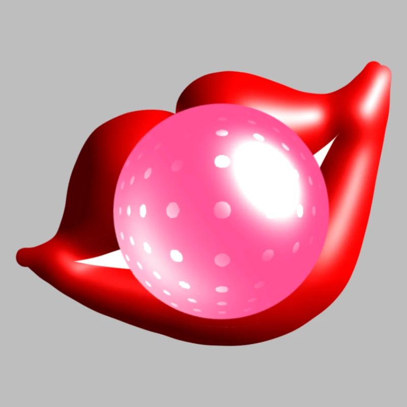 Bubble gum bubble