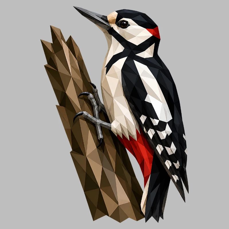 Polygonaler Waldspecht