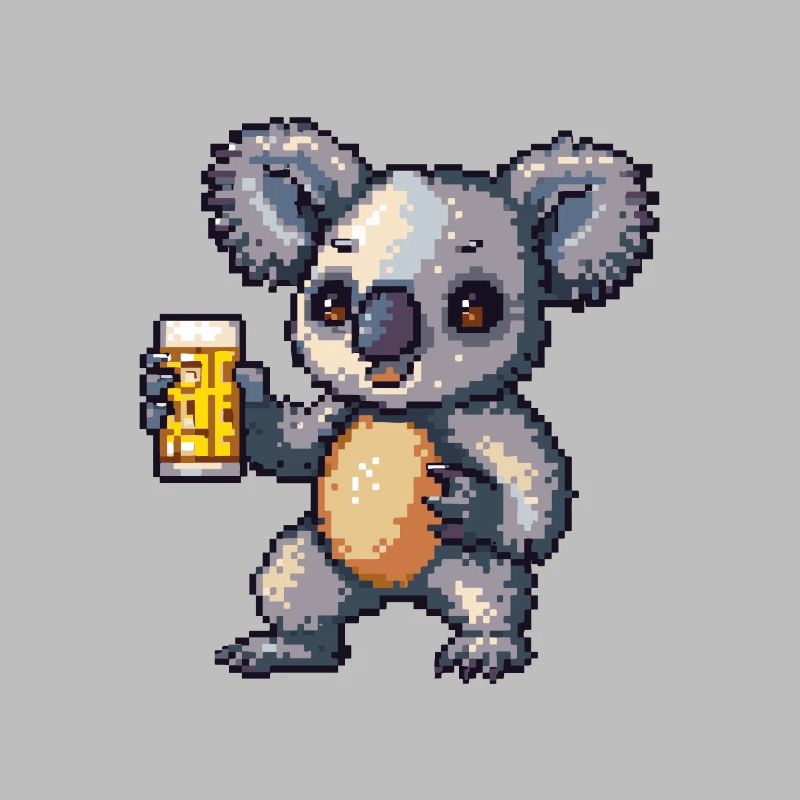 Koala Bier Pixel