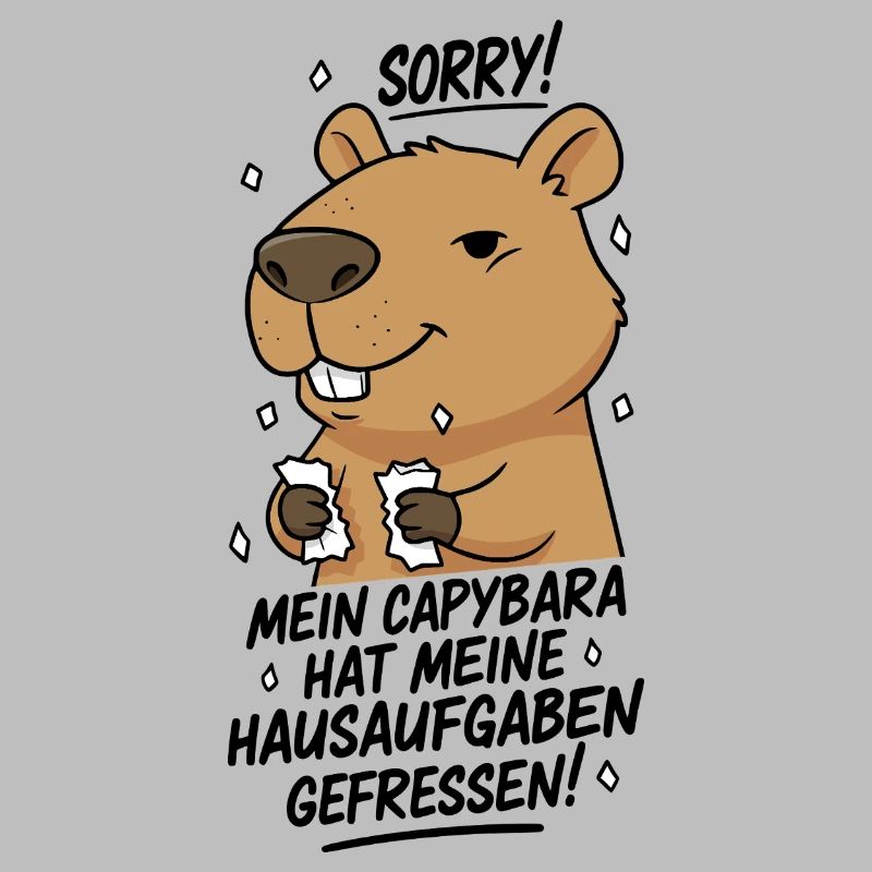 Pardon! Capybara a mangé mes devoirs